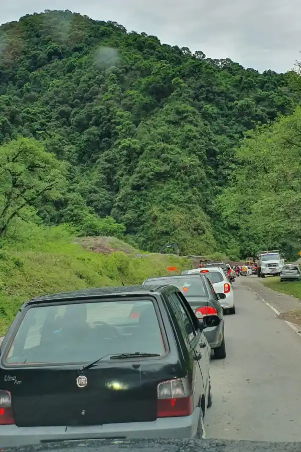 Precaución y paciencia para circular en la ruta 307