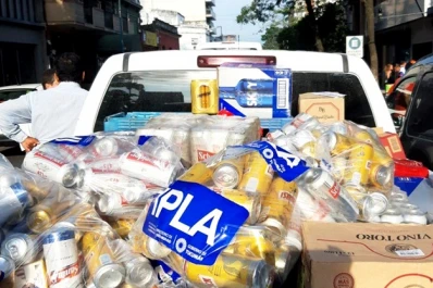 ¿Qué pasa con las bebidas alcohólicas que son decomisadas por venta ilegal?