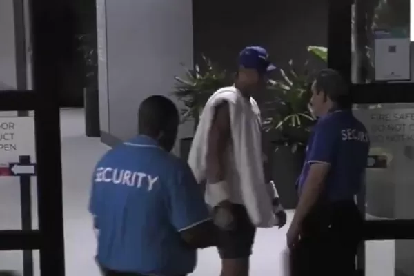 Sí, pasó en serio: un guardia le pidió una credencial a Rafa Nadal para permitirle el paso