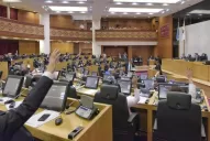El PJ y la oposición se unieron para rebajar las dietas en un 10%