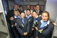 Un mensaje de Aerolíneas Argentinas tras el viaje de Fernández: qué lindo que nos vuelvan a elegir