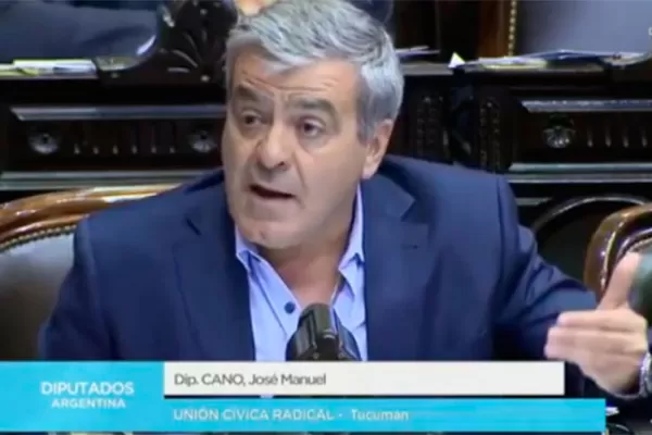 Cano defendió a Macri y les pegó a Manzur y a Jaldo por los excedentes financieros