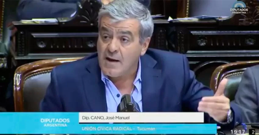 Cano defendió a Macri y les pegó a Manzur y a Jaldo por los excedentes financieros