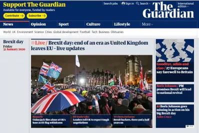 El Reino Unido abandonó la Unión Europea: el Brexit ya es un hecho