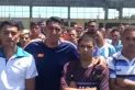 Un equipo de rugby integrado por reclusos le envió un mensaje a la familia de Báez Sosa