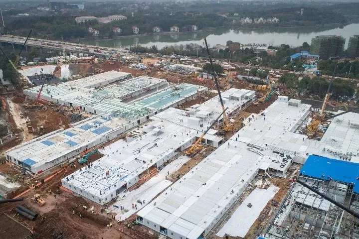 Hospital de Huoshenshan en Wuhan / Europa Press.
