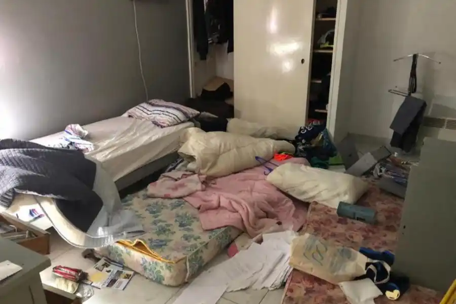 DESVALIJADA. La vivienda de calle Moreno segunda cuadra. 