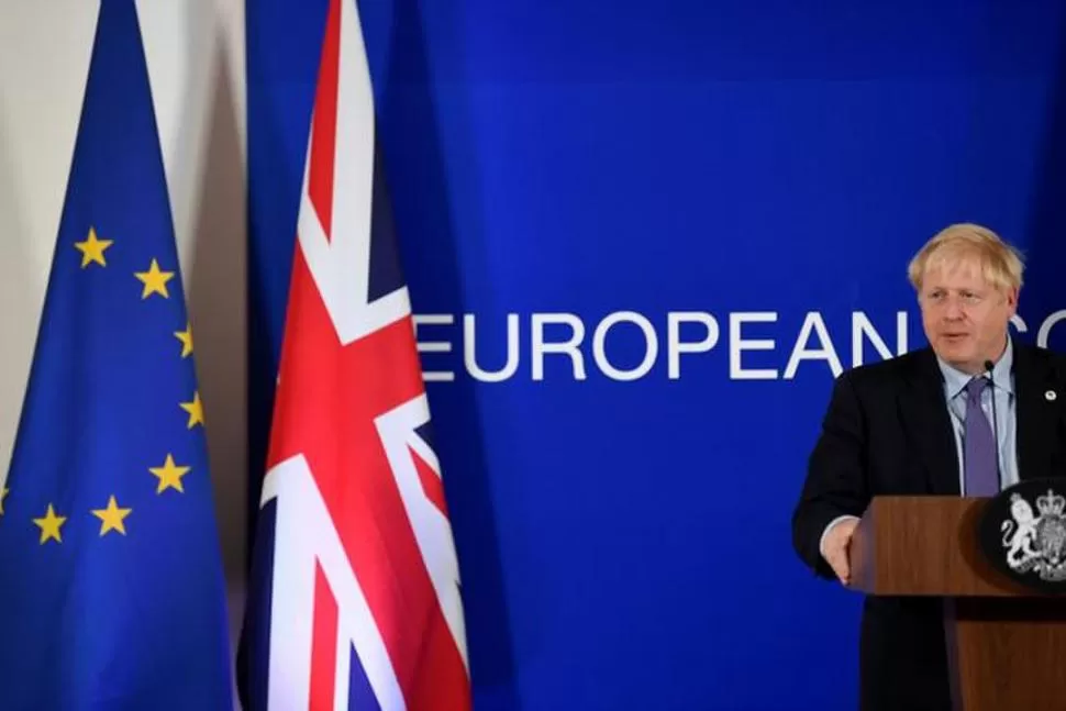 DIVORCIO EUROPEO. El primer ministro Boris Johnson ha concretado el Brexit reuters  