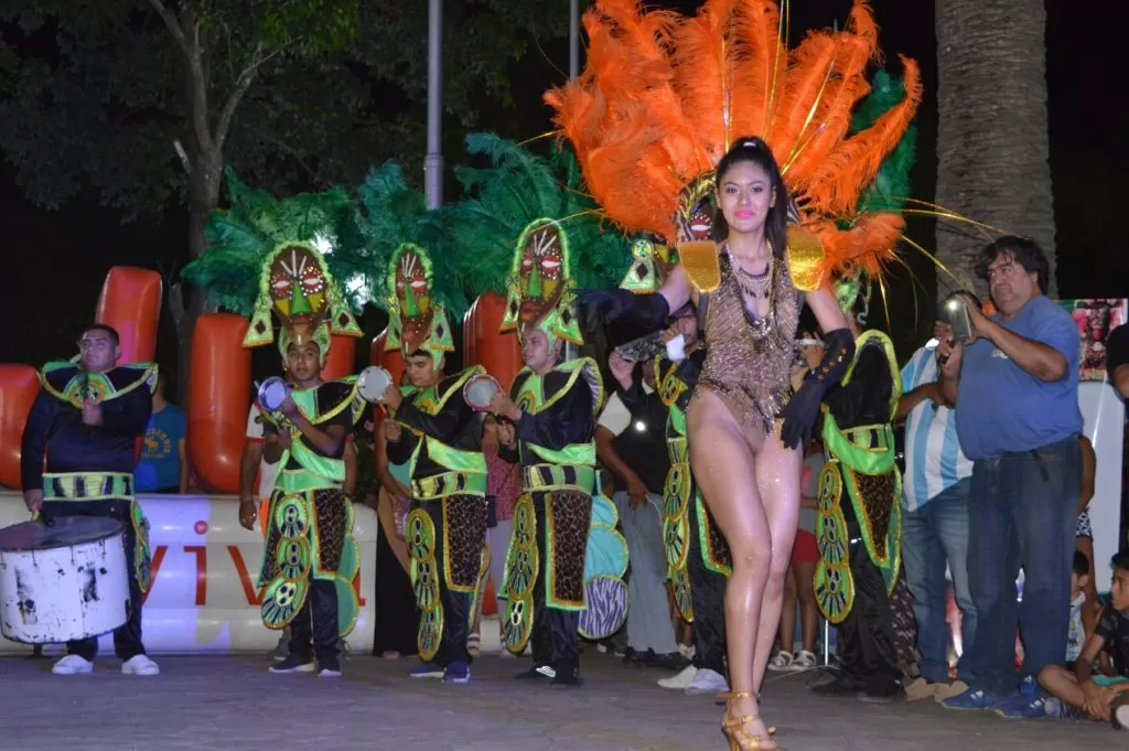 Los corsos son parte del carnaval de San Pedro de Jujuy.