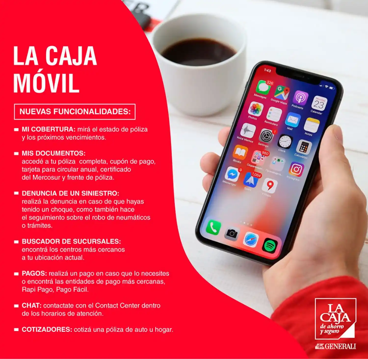 La Caja: “innovamos constantemente para ofrecer la mejor experiencia del mercado”