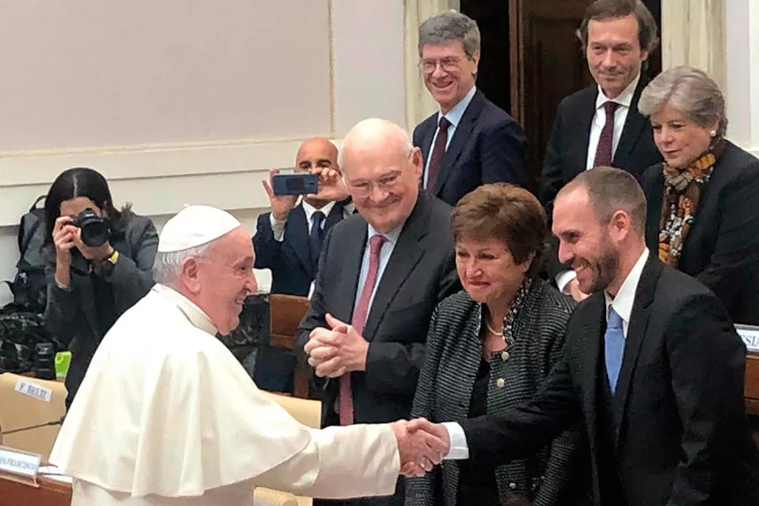Ante el FMI, el Papa Francisco le dio un espaldarazo trascendental a Alberto Fernández
