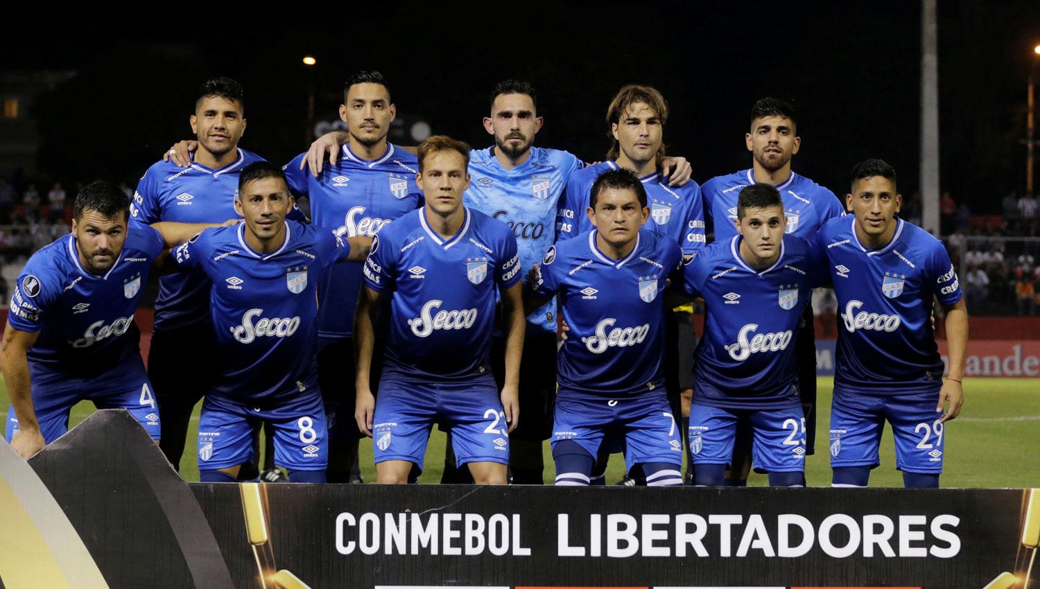 EL PRIMERO. Sánchez jugó su primer partido en Libertadores en Asunción, ante Libertad, en la temporada 2018.