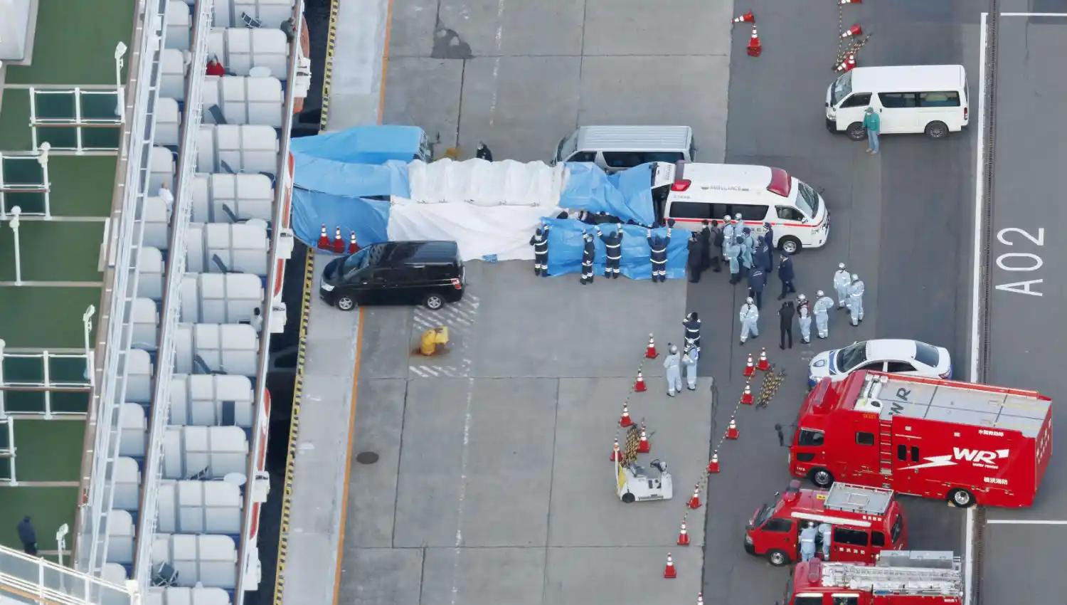 Confirman que ocho argentinos están en el crucero japonés en cuarentena por coronavirus