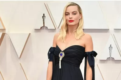 Margot Robbie  en Buenos Aires: sus guardaespaldas le dieron una paliza a un paparazzi
