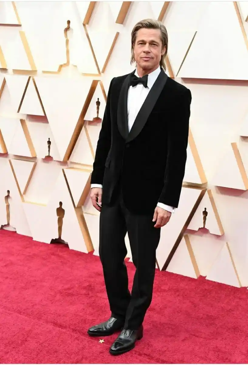 ALFOMBRA ROJA. El actor Brad Pitt. 