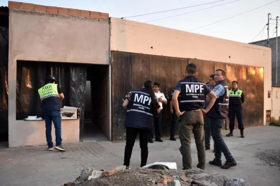 CASO CONMOCIONANTE. La vivienda del barrio Lomas de Tafí, donde ocurrieron los hechos en septiembre pasado. la gaceta / foto de inés quinteros orio 