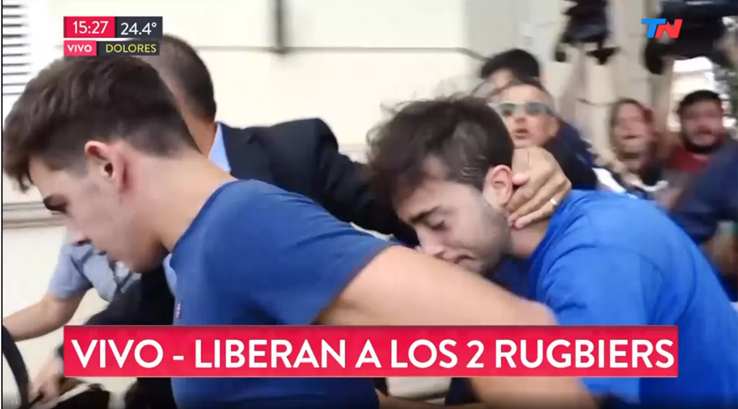 El crimen de Fernando: liberaron a los rugbistas Juan Guarino y Alejo Milanesi
