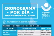 No hace falta trasnochar: este es el cronograma para retirar las tarjetas Alimentar