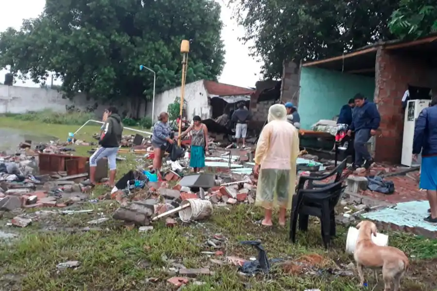 INUNDACIONES. Bernabé Aráoz al 1.700.