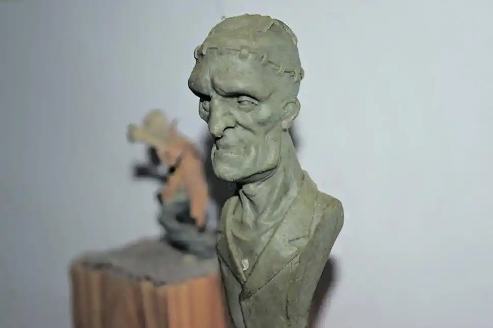 Para Vera, el trabajo con manualidades es tan cautivante que el artista pierde noción del tiempo. La paciencia es fundamental para lograr un modelado realista. 