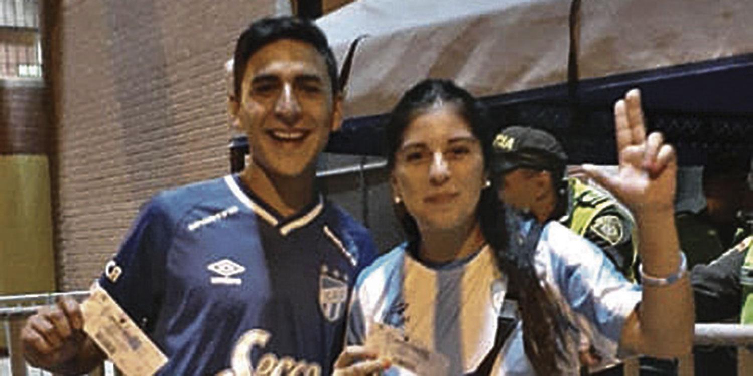 Los simpatizantes de Atlético, pura pasión en Medellín
