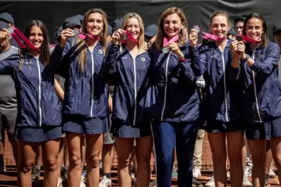 El equipo nacional de Tenis crece con Mecha Paz