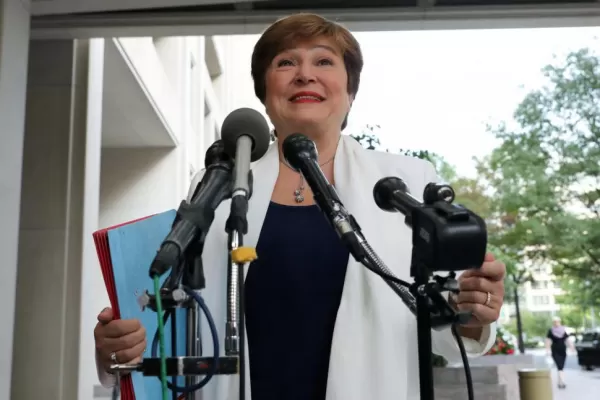 Georgieva, sobre Argentina: queremos ser parte de una solución duradera