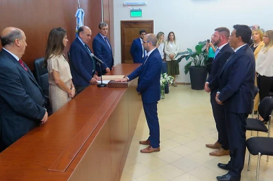 Tres nuevos fiscales juraron esta mañana
