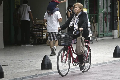 La bicicleta es más notable en el paisaje urbano de “La Perla del sur”