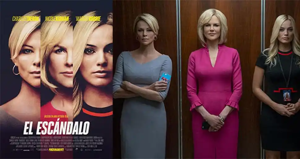 PIONERAS. Margot Robbie, Nicole Kidman y Charlize Theron luchan contra el acoso y el machismo. 