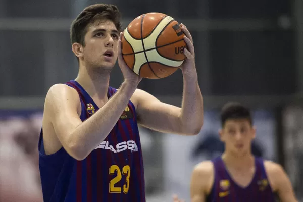 El juvenil cordobés Leandro Bolmaro se presentará en el Draft de la NBA
