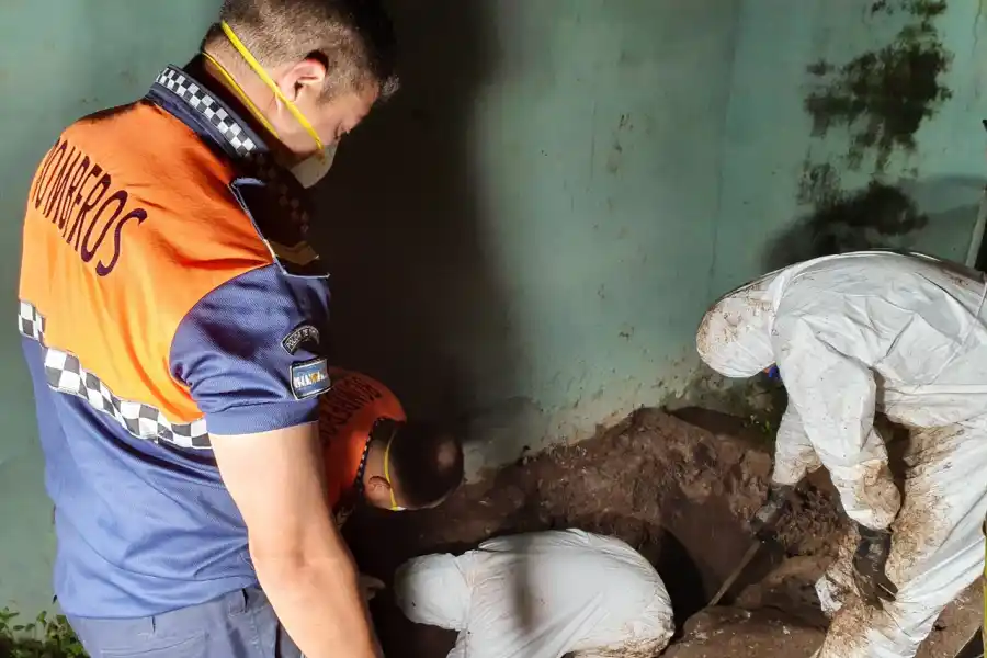 Así hallaron el cuerpo de Pablo Mariotti: estaba enterrado en el jardín de una vivienda