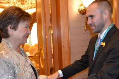 Guzmán se reunió con la titular del FMI y acordaron que se revise la economía argentina