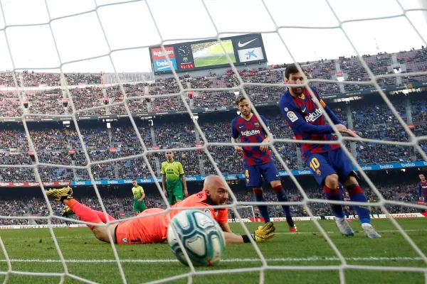 El Eibar y la Liga española se rinden ante otra fantástica actuación de Lionel Messi
