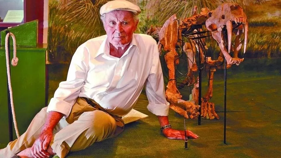 COMO EN CASA. El paleontólogo trabajó en el Museo Miguel Lillo y siempre tuvo mucho cariño a Tucumán. 