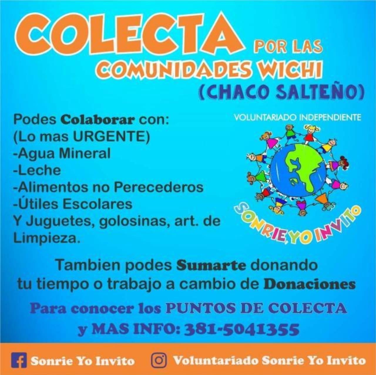 Un grupo de jóvenes tucumanos juntan donaciones para los niños Wichi