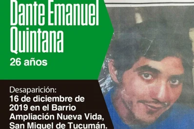 Buscan a un joven de 26 años que se encuentra desaparecido desde hace más de dos meses