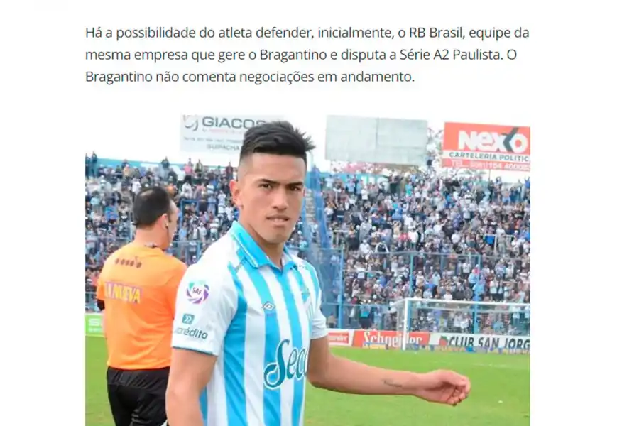 Lo que dice la prensa brasileña sobre la llegada de Tomás Cuello