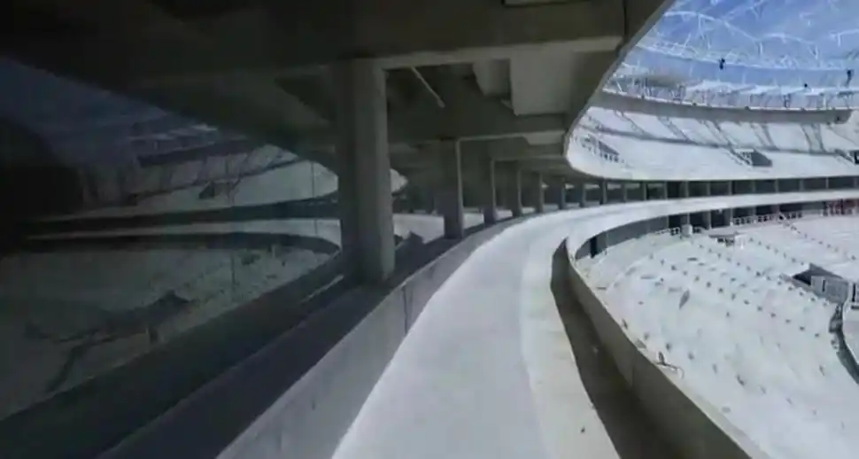 TRIBUNAS. Cada sector contará con vistas perfectas al campo de juego. Todavía falta que se coloquen las butacas en las gradas.