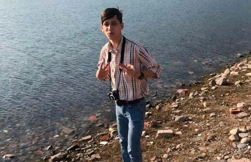 LA VÍCTIMA. Valentín Villegas tenía 15 años cuando fue asesinado.