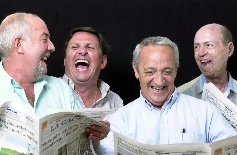 PURA BROMA. Con El Gaucho Marcos, Adolfo Nicolaus y Guillermo Kreibohm.