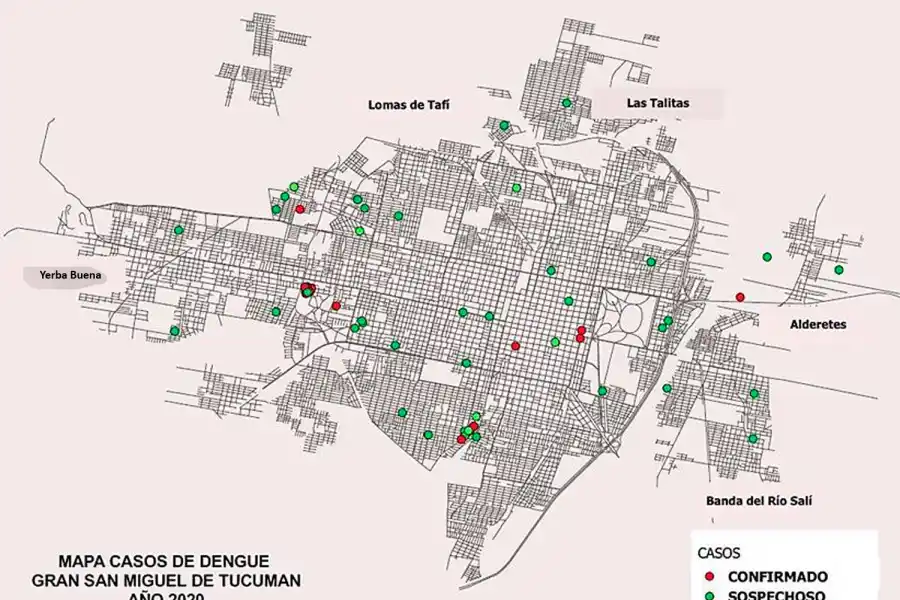 Confirman más casos de dengue en Tucumán: ya son 33 los infectados