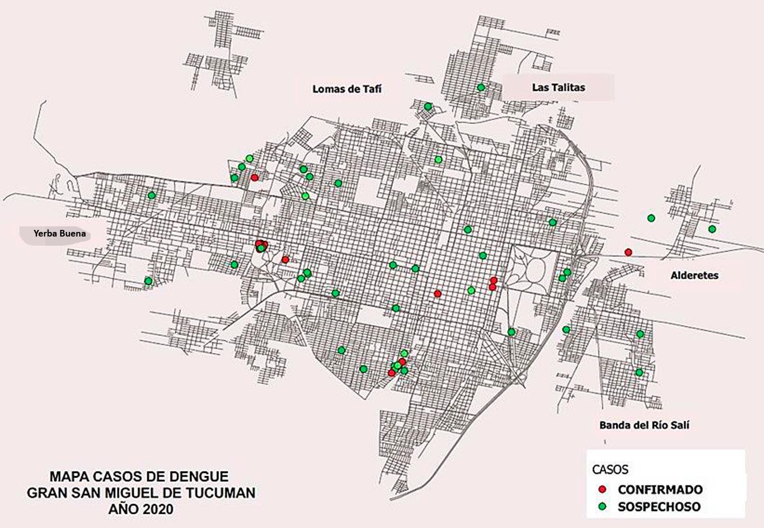 Confirman más casos de dengue en Tucumán: ya son 33 los infectados