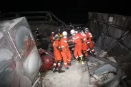 Video: colapsó un hotel que alojaba a afectados por el coronavirus