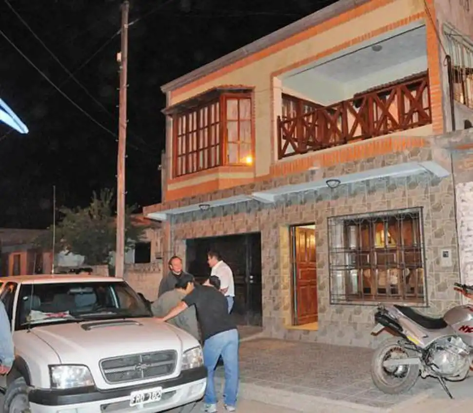 MEDIDAS. Una de las viviendas allanadas en enero de 2009.