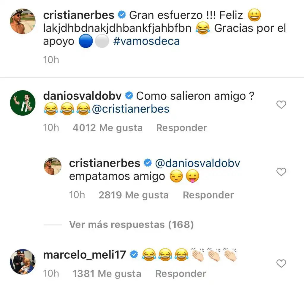 La chicana de Pichi Erbes a la que se sumó Daniel Osvaldo