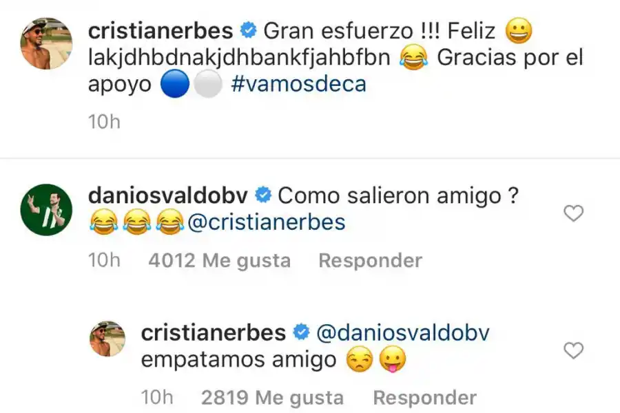 La chicana de Pichi Erbes a la que se sumó Daniel Osvaldo