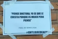 UNT libre de acoso: alumnas empapelaron las facultades con denuncias