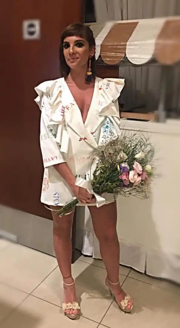 AYELÉN CARAM. Hace poco lanzó su propia colección cápsula.