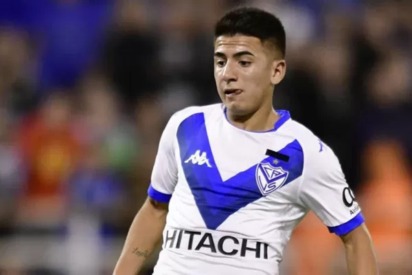 Thiago Almada fue separado del plantel de Vélez por una denuncia de abuso sexual
